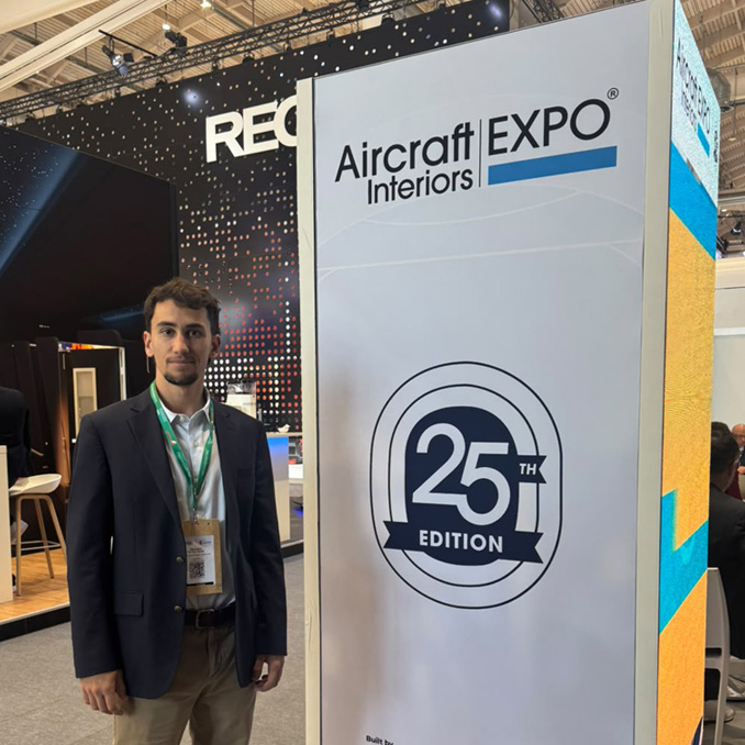 The Aerosec team was present at the 2026 Aircraft Interiors Expo (AIX), in Hamburg.
